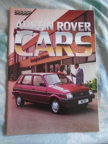 Austin rover range brochure - austin,