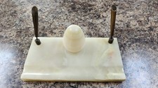 Vintage Mid-century green onyx