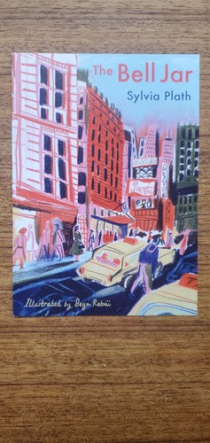 Postcard the bell jar - bell, by