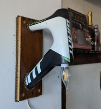 Bicycle Frame Wall Light - Cycle Art, Fixie Furniture, Giant Carbon Bike Frame