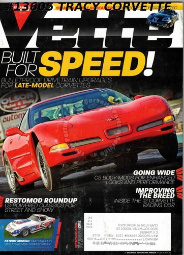 September 2012 vette stock - september,