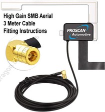 SONY DSX-A310DAB Car Radio Glass Mount DAB Digital Aerial Antenna