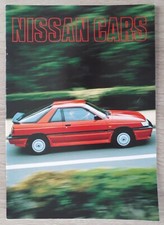 Nissan Range Brochure 1986 -