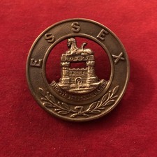 Brass helmet plate centre for