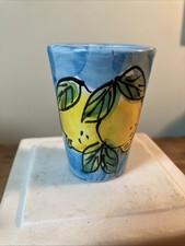Hand Painted Lemons Ceramic