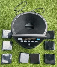 Zzap CS20 Coin Counter & Sorter. Black.  ABS - UK Mains&Currency. Tested.