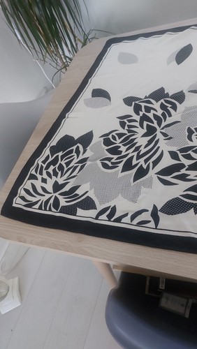Jaeger vintage silk scarf hand - jaeger,
