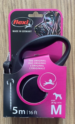 Flexi retractable dog lead - lead, 5m