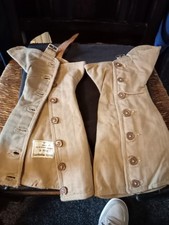 Ww2 Military Issue Spats Dated