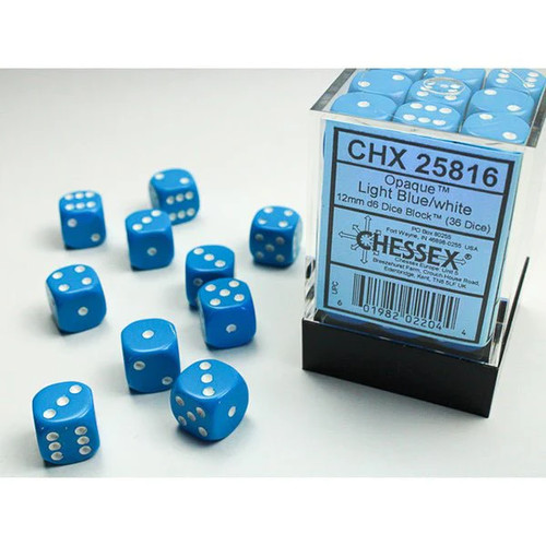 Chessex opaque 12mm - opaque,