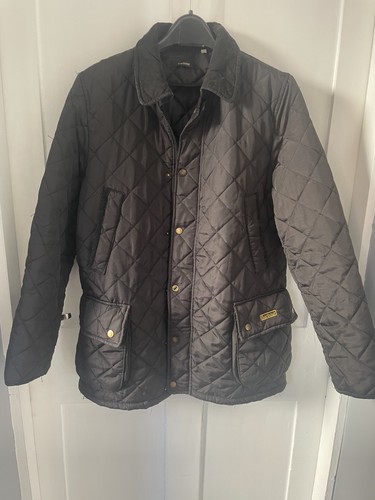 Barbour quilted jacket black - barbour,