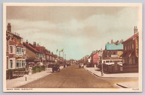 Cleveleys beach road - road, street
