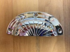 Brass Chrome Cast Drawer Pull