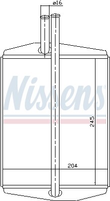 Heat exchanger interior - exchanger,,