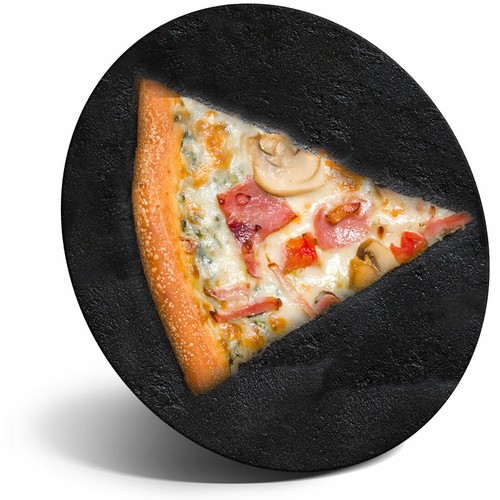 Awesome fridge magnet pizza - fridge,