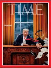 TIME Magazine Donald Trump February 10 2025 - He's Back - PRESALE 2x Cover SET 