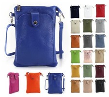 New Women's Real Leather Pouch/Mini Shoulder Bag Ladies Cross Body Phone Handbag