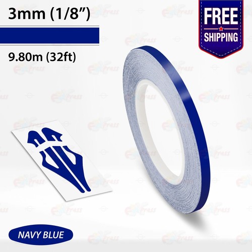 Navy blue 3mm pin - 3mm, car