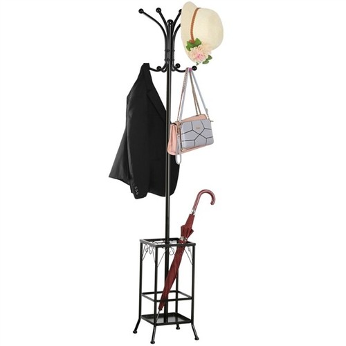 Metal coat stand hat rack - coat,