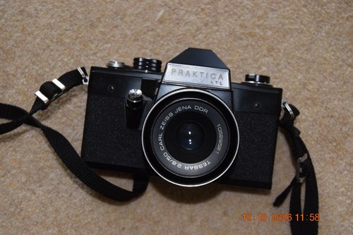 Praktica ltl black 35mm slr - black,