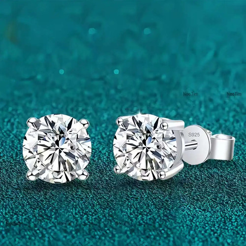 0ct moissanite earrings for - moissanite,