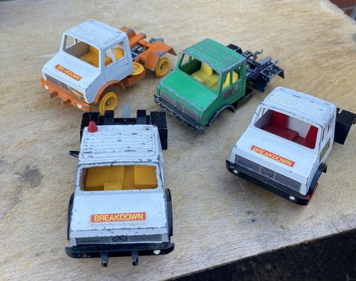 Britains unimog trucks - britains,