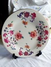 Royal Vale Large Floral Dinner Plate Immaculate Stunning Colours 