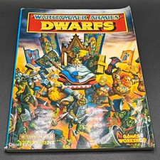Warhammer Dwarfs Armies Supplement Paperback 4th Edition 1993 B