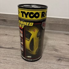 Rare Vintage TYCO RC Canned Heat Yellow VW Beetle Car 1/24 TESTED & WORKING