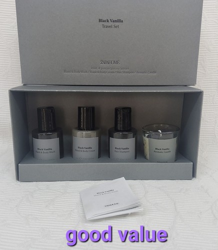 Zara home black vanilla travel - home,