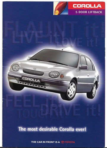 Toyota corolla 1997 1998 - toyota,
