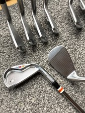 Custom TaylorMade Japan TP Forged CB irons, 3-PW, Nippon shafts