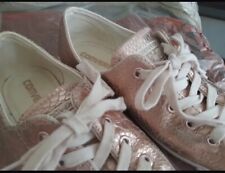 Rose gold / pink Converse All