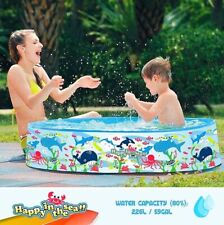 Paddling Pool Sunclub Rigid Wall Kids Fun in The Sun  120cmx25cm