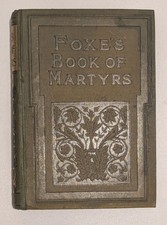 THE BOOK OF MARTYRS  A HISTORY