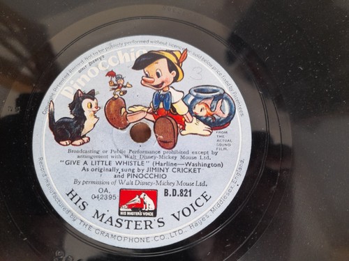 Rare hmv walt - hmv, jiminy
