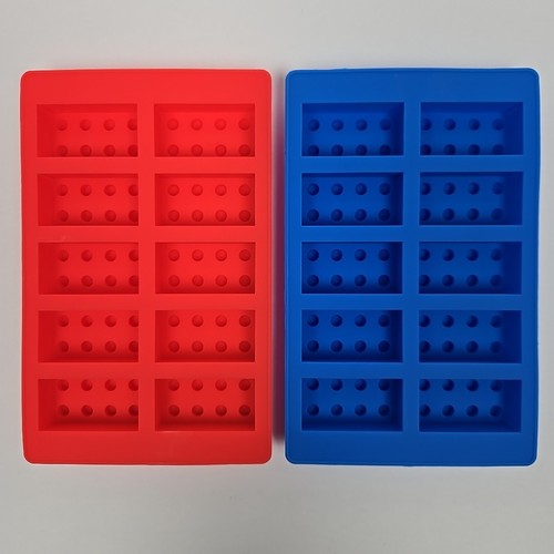 Set lego brick silicone - of,