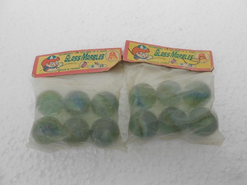 Vintage glass marbles 12 - vintage,