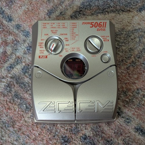 Zoom 506ii bass multi - multi, effects