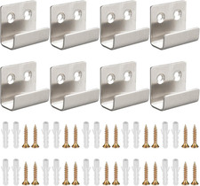8 Pcs U Shaped Brackets