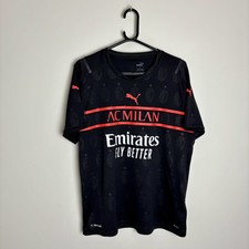 AC Milan Football Shirt Jersey 2021/22 3rd (M) 0884