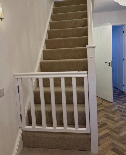 Bespoke stair gate made - stair,