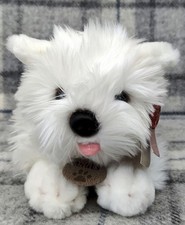 Vintage westie Keel Toys Signature Dog Angus 11" Plush Soft Toy