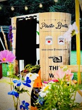 BUSINESS IN A BOX - Oval Photo Booth - with Green Screen Dream Machine installed