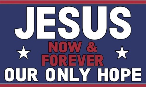 Jesus now and forever - now,