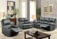Reclining Luxury Leather Sofa