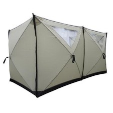 Pop Up Windbreak 4 Panel (Camping Beach Garden Shelter High Vis 5.5M Instant)
