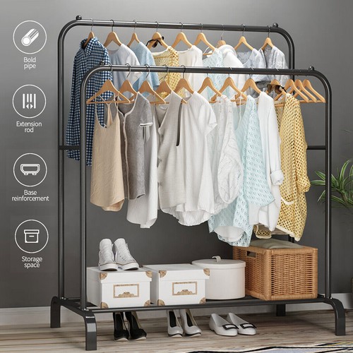 Heavy duty metal clothes - clothes, rail