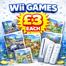 Nintendo Wii Games £3 Each