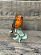 W. Goebel - West German Robin Bird Figurine Rotkehlchen Rouge-gorge 